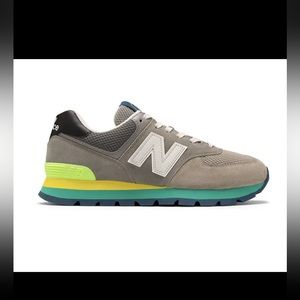 NIB NEW BALANCE 574 ML574DSJ Mens Sneakers Rugged Gray/Multi Sizes